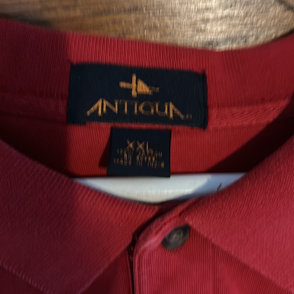 Philadelphia Phillies Polo Shirt Short Sleeve Mens XXL Red - Picture 3 of 4